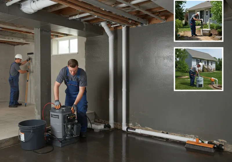 Basement Waterproofing and Flood Prevention process in Avery Creek, NC